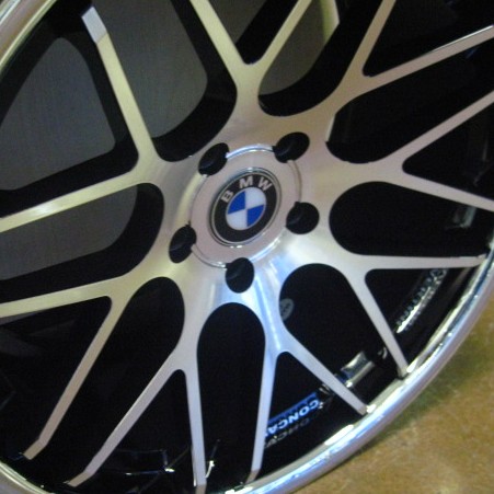 BMW WHEELS/RIM E85 E89 Z4 Z8 335i 335d 335xi Diamond Cut / Black Inner Spokes / Chrome Lip 20"