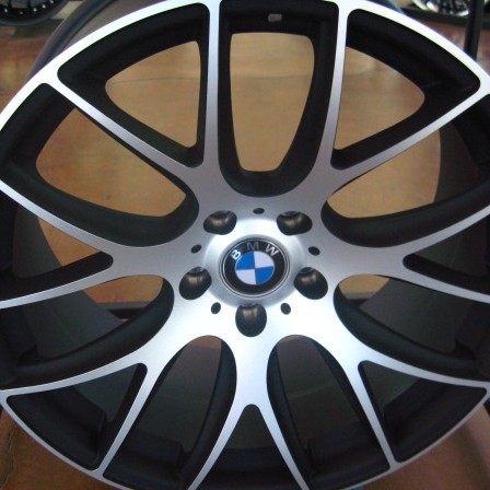 BMW WHEELS/RIM 525i 528i 530i 535i 545i 550i Machine Satin Black 20"
