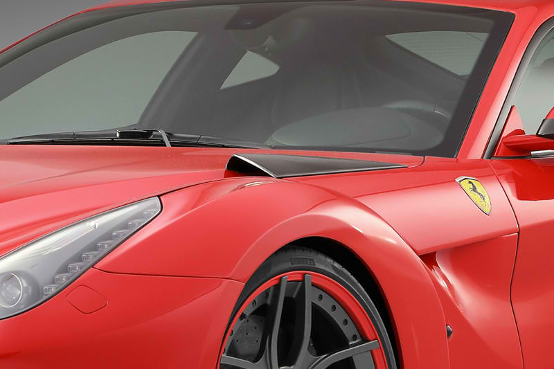 Novitec Ferrari F12 NLARGO Air-intake Engine Bonnet N- LARGO version