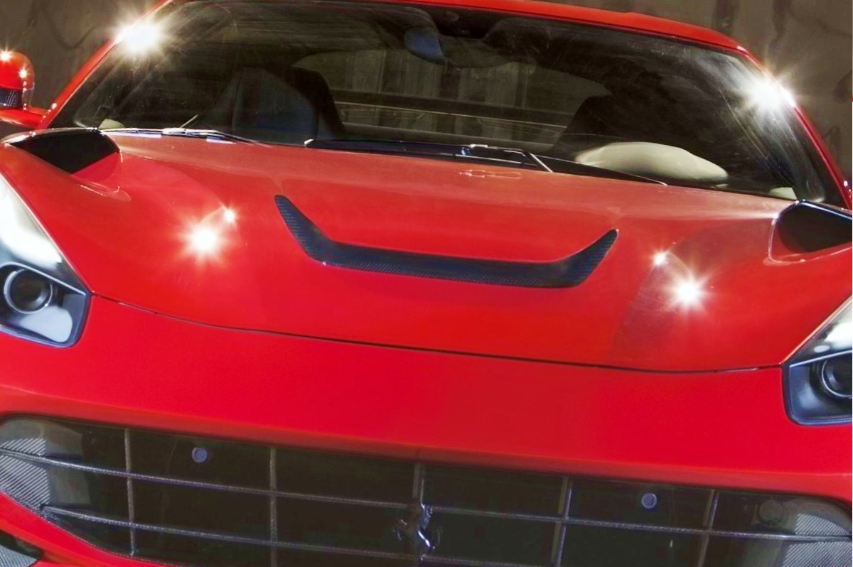Novitec Ferrari F12 NLARGO Insert for Engine Bonnet N- LARGO version - Image 2