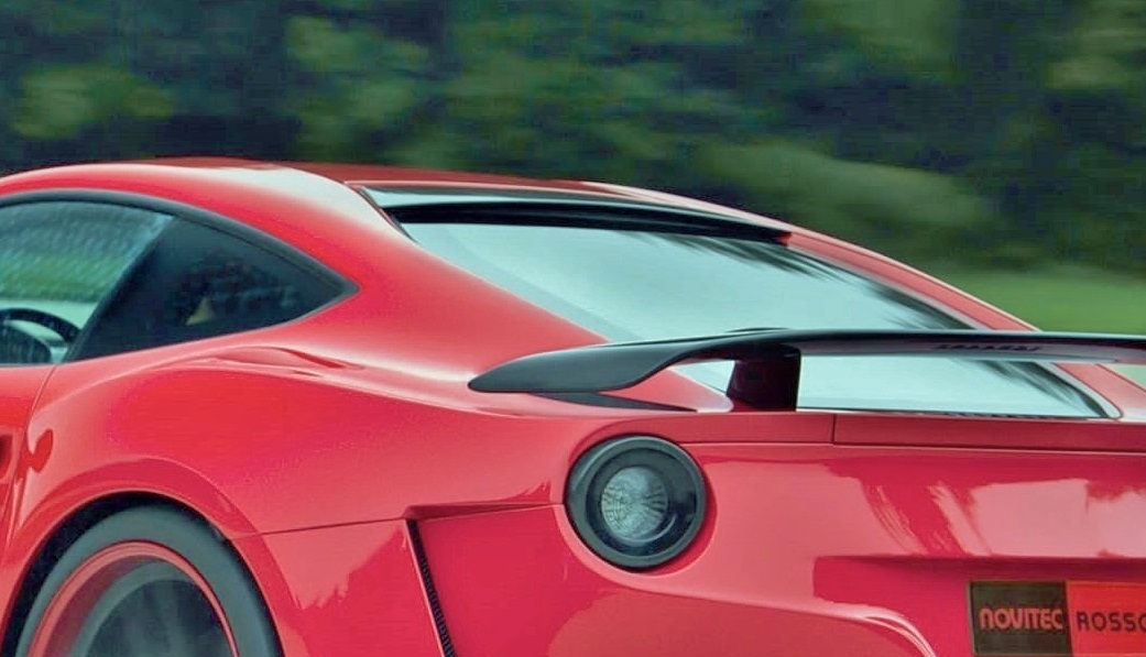 Novitec Ferrari F12 NLARGO Roof Spoiler Lip N- LARGO version - Image 2