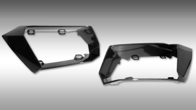 NOVITEC Lamborghini Aventador Carbon Front Bumper Air-Ducts - Image 2