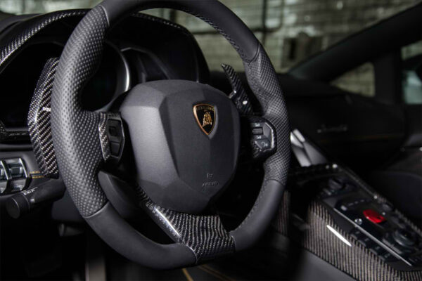 NOVITEC Lamborghini Aventador Carbon Steering Wheel Cover