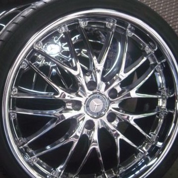 MERCEDES WHEELS/RIM CLK320 CLK350 CLK500 Chrome 19"