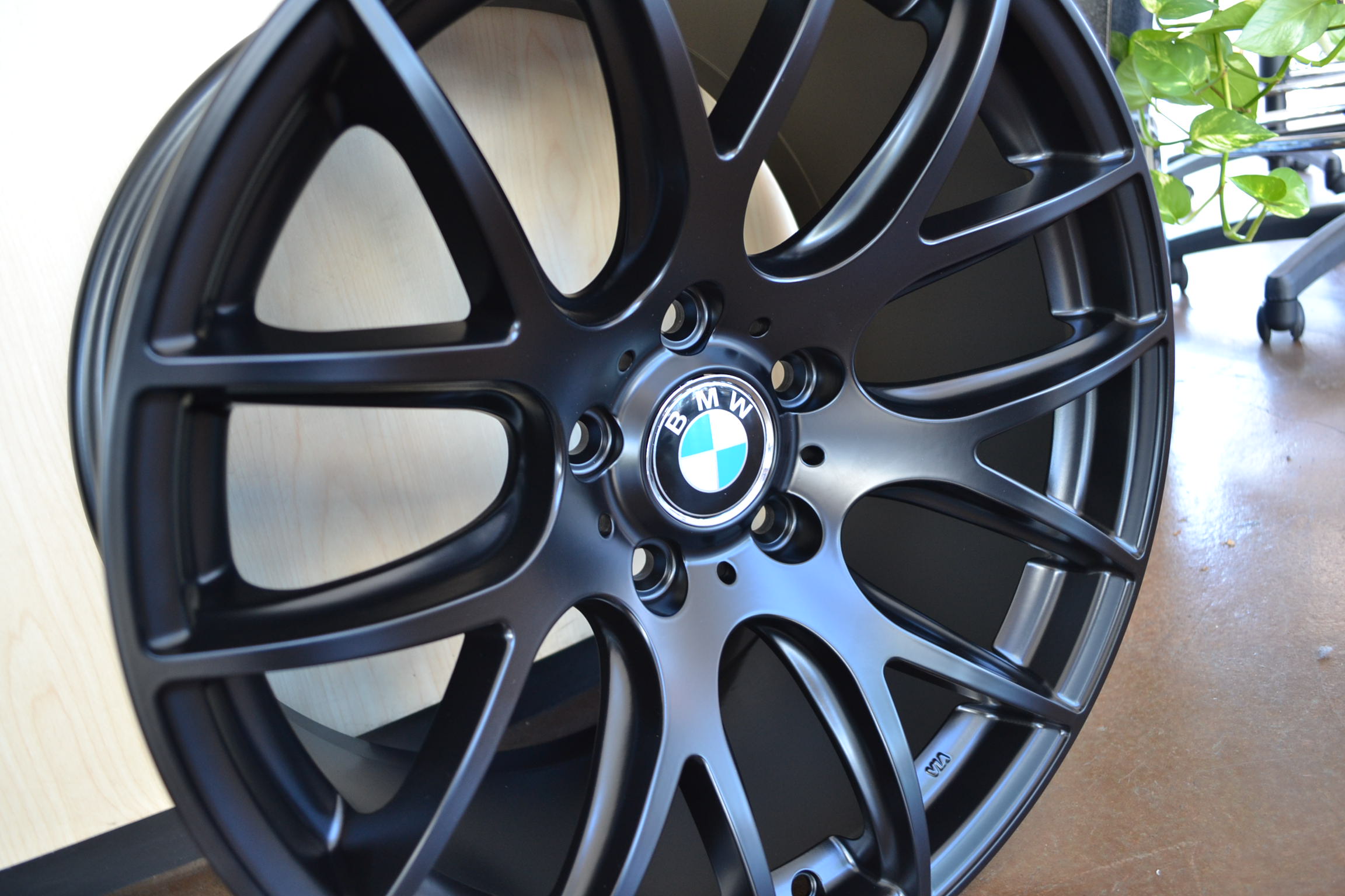 BMW WHEELS/RIM 740i 740Li 745i 745Li E65 E66 Matte Black 18" - Image 6