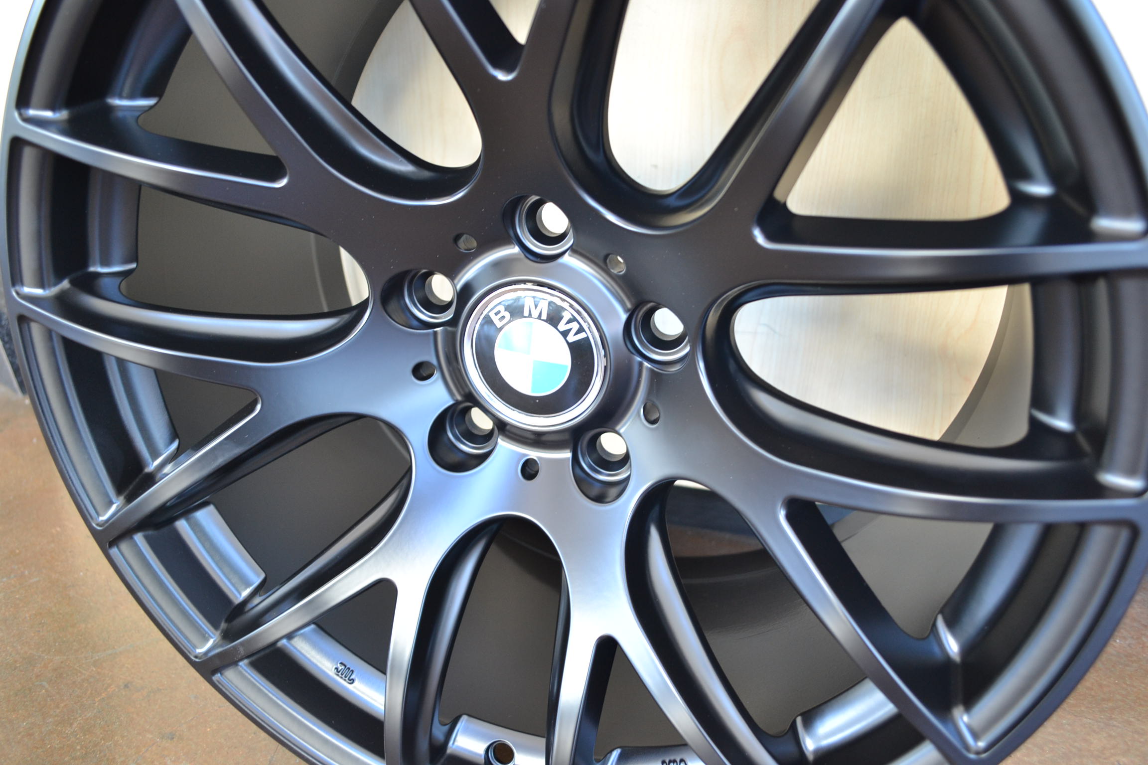 BMW WHEELS/RIM 740i 740Li 745i 745Li E65 E66 Matte Black 18" - Image 5