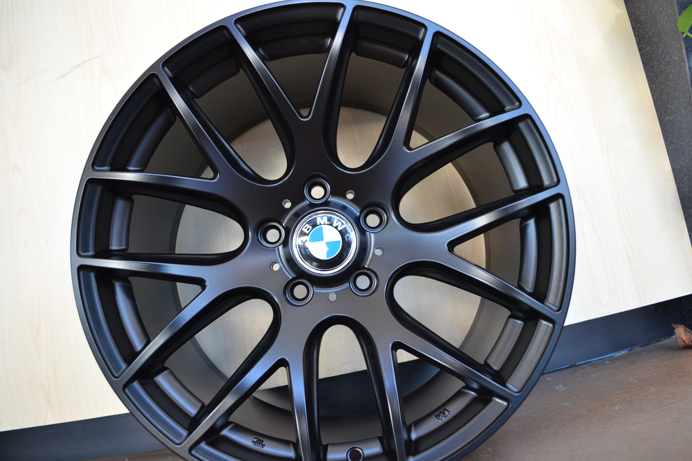 BMW WHEELS/RIM 740i 740Li 745i 745Li E65 E66 Matte Black 18" - Image 4