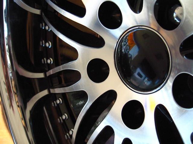 MERCEDES WHEELS/RIM C230 C240 C280 C300 C320 C350 Diamond Cut / Black Inner Spokes / Chrome Lipk 19" - Image 2