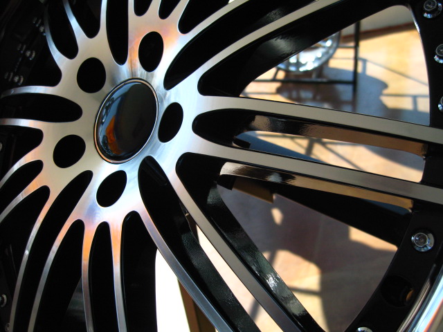 MERCEDES WHEELS/RIM C230 C240 C280 C300 C320 C350 Diamond Cut / Black Inner Spokes / Chrome Lipk 19" - Image 8