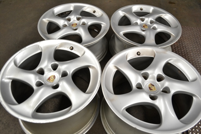PORSCHE WHEELS/RIM 911 CARRERA TARGA SILVER - 18" - Image 6