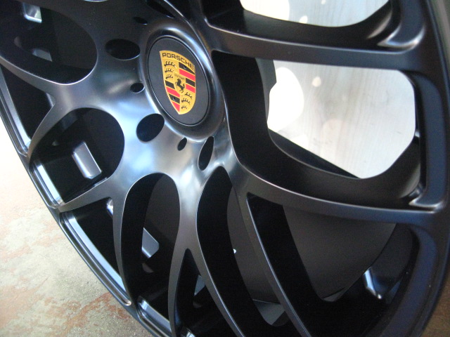 PORSCHE WHEELS/RIMS 911 CARRERA S CABRIOLET C2 C2S C4 TARGA 4 996/997 Matte Black - 19" - Image 6