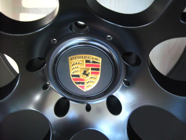 PORSCHE WHEELS/RIM 987 BOXSTER S SPYDER 987c CAYMAN R Matte Black - 20" - Image 5