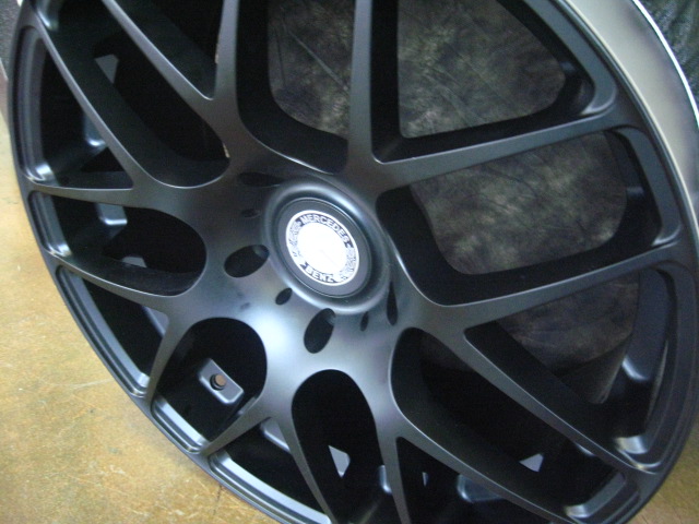 MERCEDES WHEELS/RIM E E55 E320 E350 E550 Matte Black 20" - Image 2