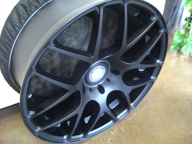 MERCEDES WHEELS/RIM E E55 E320 E350 E550 Matte Black 20" - Image 4