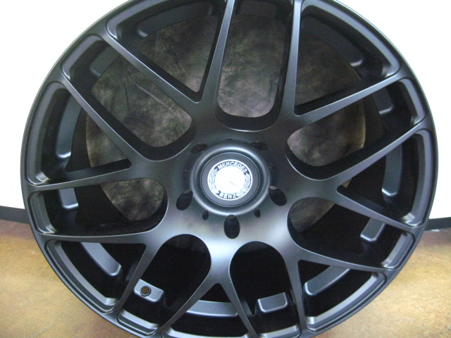 MERCEDES WHEELS/RIM E E55 E320 E350 E550 Matte Black 20" - Image 3