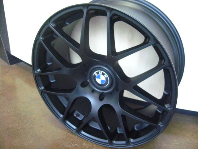 BMW WHEELS/RIM E60 E63 E64 645ci 650i M5 M6 Matte Black 20" - Image 2