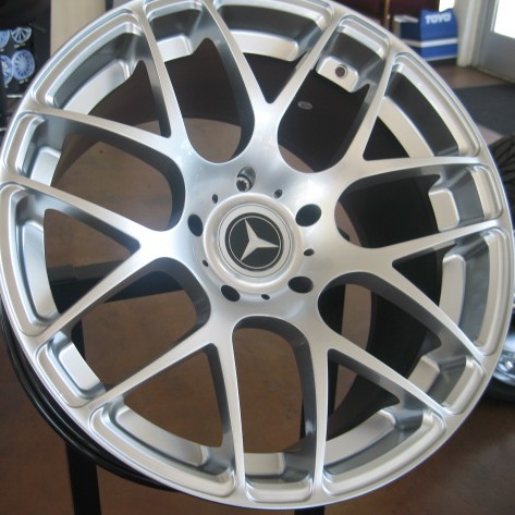 MERCEDES WHEELS/RIM E E55 E320 E350 E550 Hyper Silver 20"