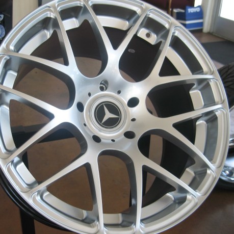 MERCEDES WHEELS/RIM CL500 S430 S500 S550 S600 Hyper Silver 22"