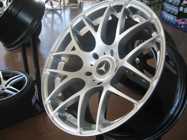 MERCEDES WHEELS/RIM CL500 S430 S500 S550 S600 Hyper Silver 22" - Image 7