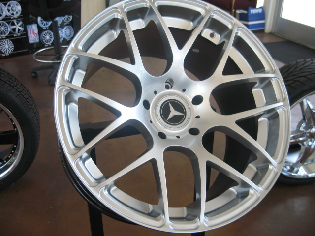 MERCEDES WHEELS/RIM CL500 S430 S500 S550 S600 Hyper Silver 22" - Image 5