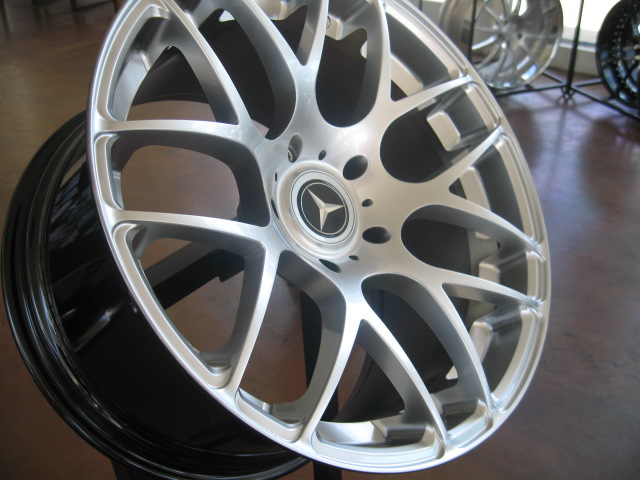 MERCEDES WHEELS/RIM CL500 S430 S500 S550 S600 Hyper Silver 22" - Image 2