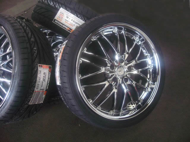 MERCEDES WHEELS/RIM CLK320 CLK350 CLK500 Chrome 19" - Image 2