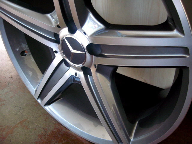MERCEDES WHEELS/RIM C230 C240 C280 C300 C320 C350 Titanium 18" - Image 6