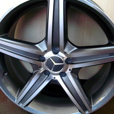 MERCEDES WHEELS/RIM CL500 S430 S500 S550 S600 Titanium 18"