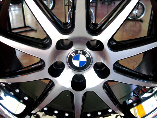 BMW WHEELS/RIM E60 E63 E64 645ci 650i M5 M6 Black & Machined Finished 22" - Image 7