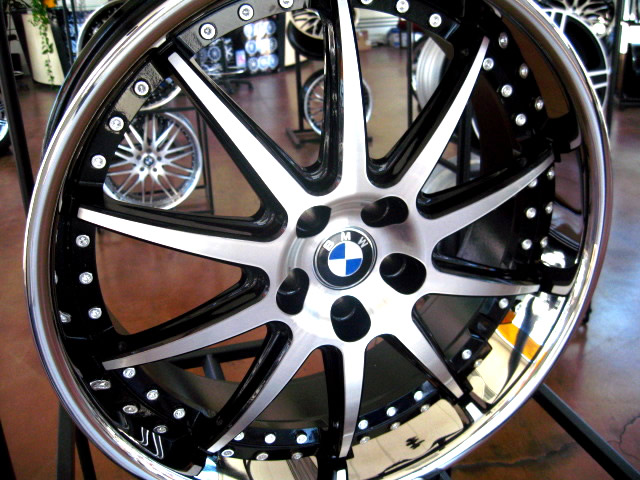 BMW WHEELS/RIM 740i 740Li 745i 745Li E65 E66 Black & Machined Finished 18" - Image 3