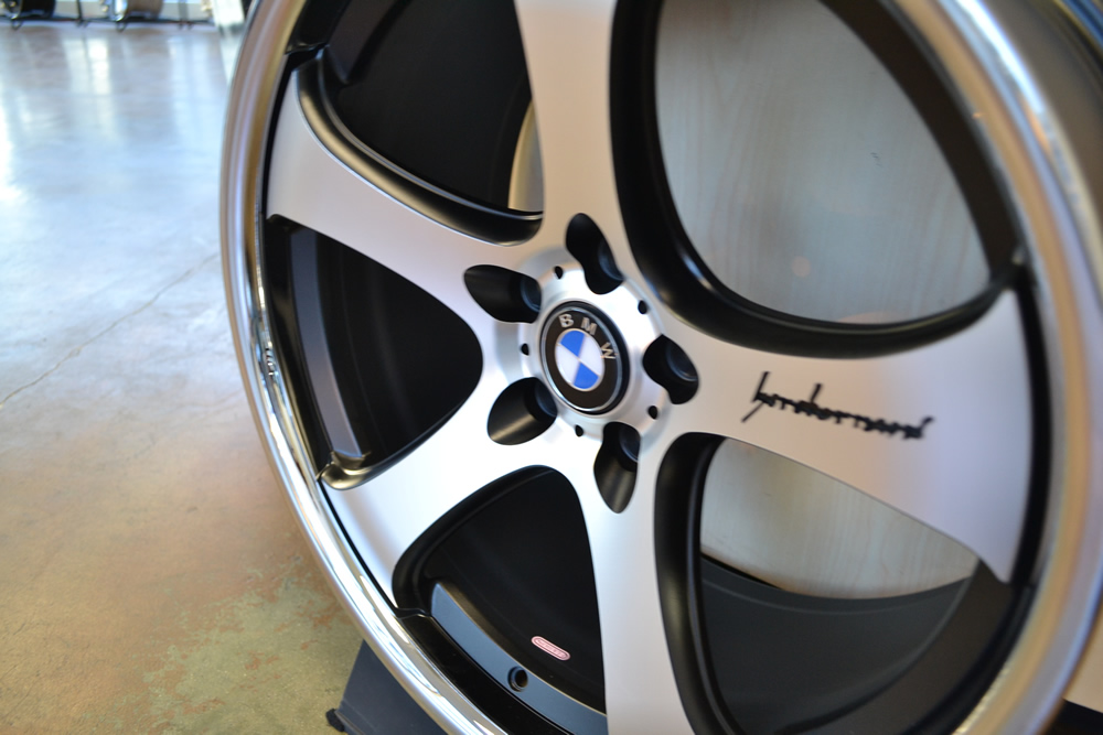BMW WHEELS/RIM E85 E89 Z4 Z8 335i 335d 335xi Machine Face / Black Inner Spokes / Chrome Lip 20" - Image 2