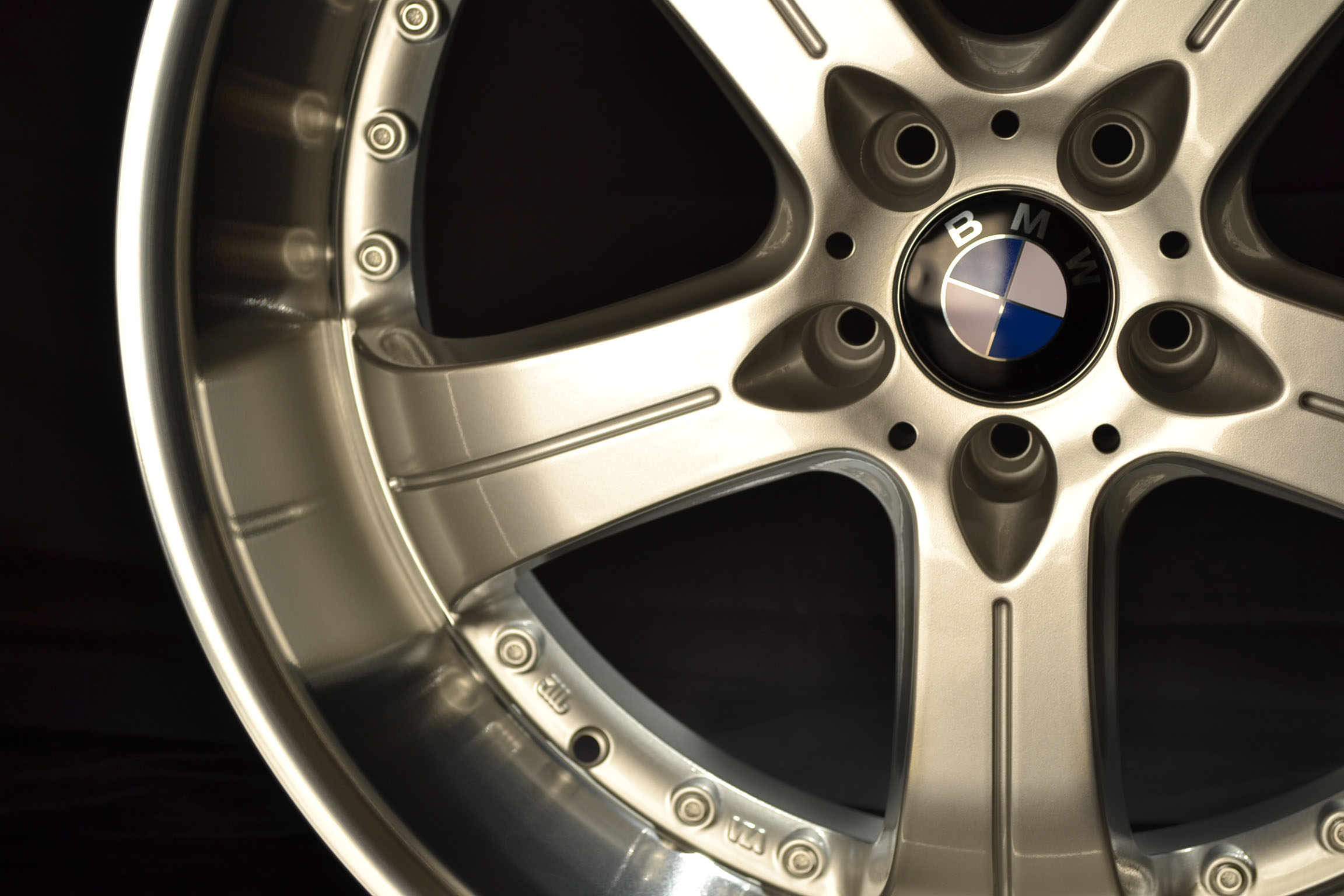 BMW WHEELS/RIM 740i 740Li 745i 745Li E65 E66 Hyper Silver / Polished Lip 22" - Image 7