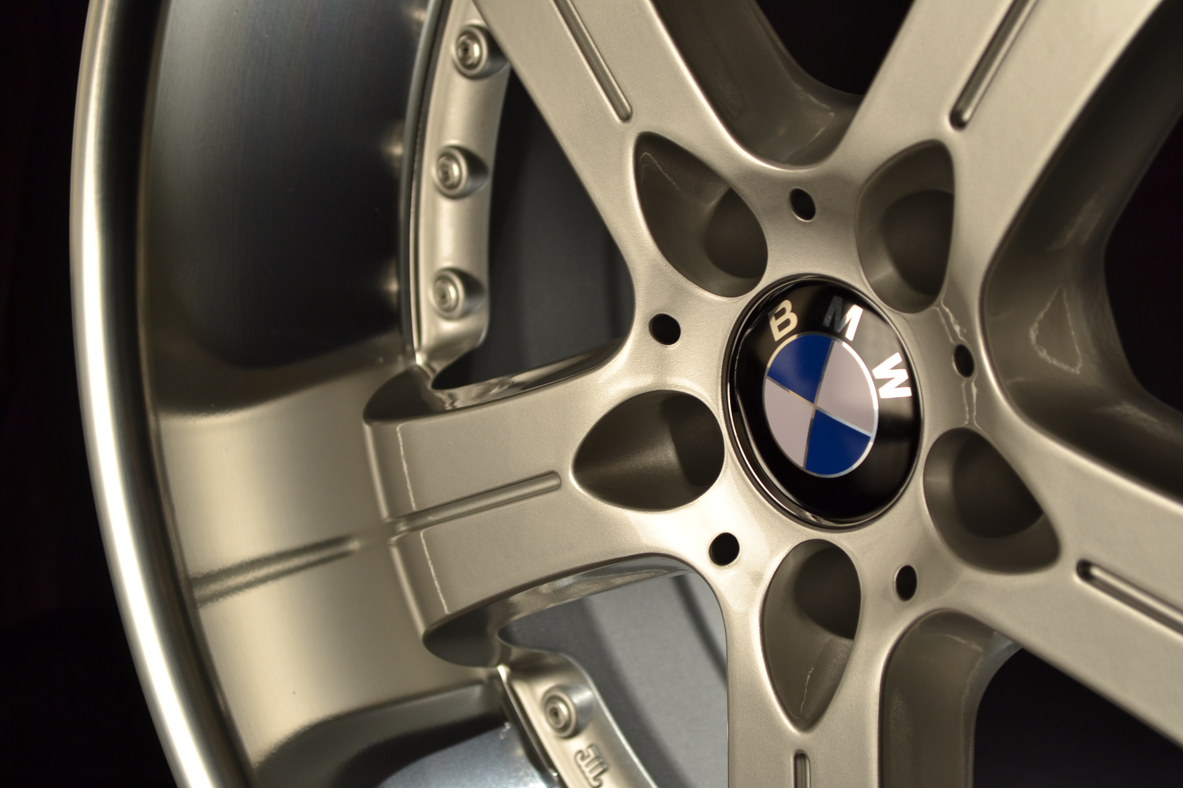 BMW WHEELS/RIM 740i 740Li 745i 745Li E65 E66 Hyper Silver / Polished Lip 22" - Image 5