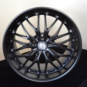 MERCEDES WHEELS/RIME E55 E320 E350 E550 Matte Black 19"