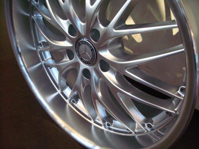 MERCEDES WHEELS/RIM CLK320 CLK350 CLK500 Hyper Silver 18" - Image 3