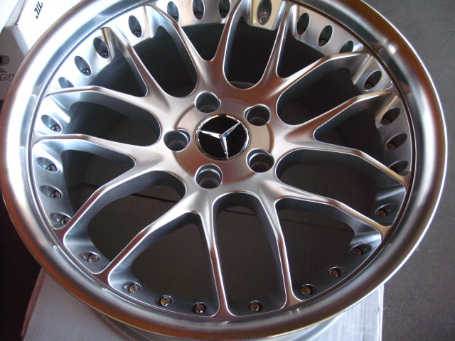 MERCEDES WHEELS/RIM E E55 E320 E350 E550 Hyper Silver 18" - Image 4