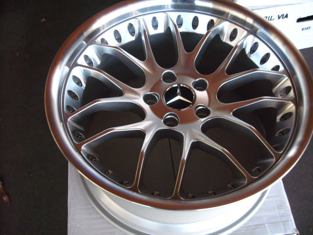 MERCEDES WHEELS/RIM CL500 S430 S500 S550 S600 Hyper Silver 18" - Image 3