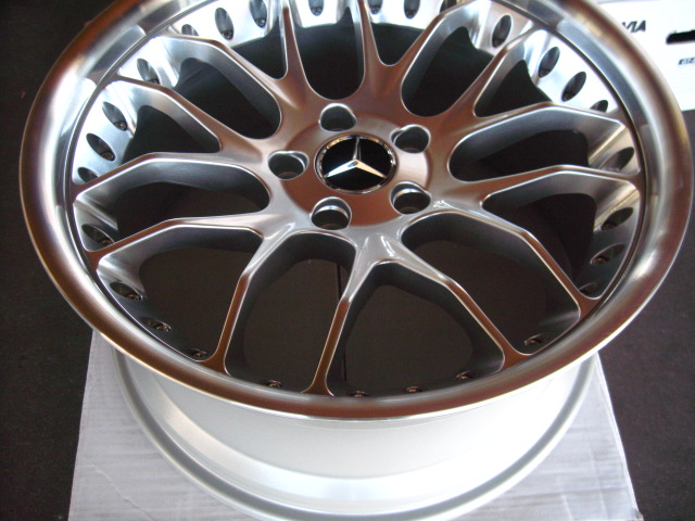 MERCEDES WHEELS/RIM CL500 S430 S500 S550 S600 Hyper Silver 18" - Image 6