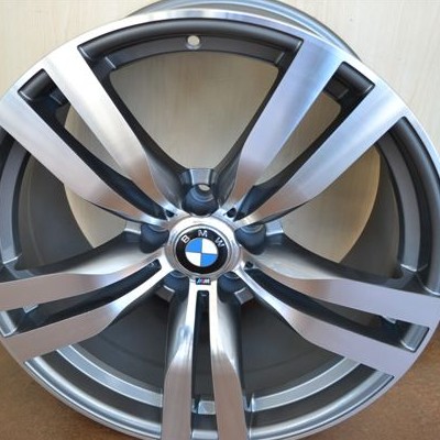 BMW WHEELS/RIM X5 X6 M xDrive30i xDrive35i xDrive35d xDrive48i xDrive50i Gun Metal / Machined Face 20"