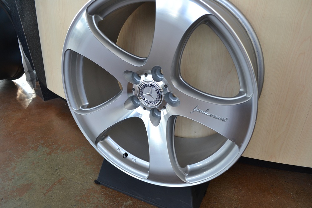 MERCEDES WHEELS/RIM CL500 S430 S500 S550 S600 Silver Diamond Cut 19" - Image 5
