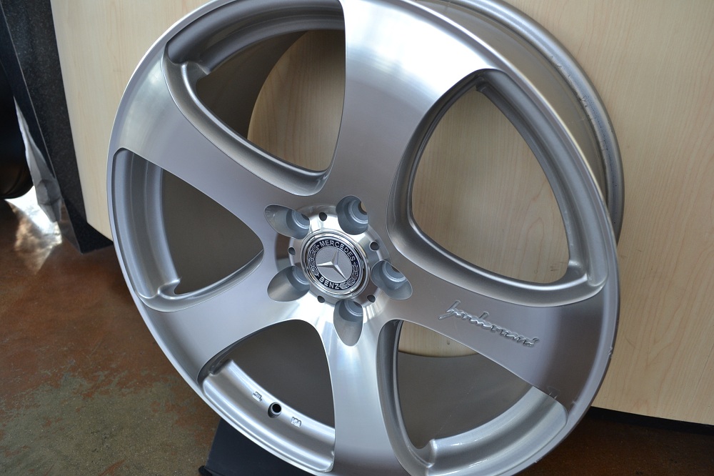 MERCEDES WHEELS/RIM C230 C240 C280 C300 C320 C350 Silver Diamond Cut 19" - Image 3
