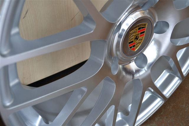PORSCHE WHEELS/RIM 911 CARRERA TARGA 4S C4S TURBO S CABRIOLET 996/997 Hyper Silver w/ Mirror Cut Face - 20" - Image 5