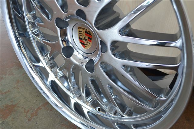 PORSCHE WHEELS/RIM 986 987 BOXSTER S SPYDER 987c CAYMAN R Chrome - 19" - Image 5