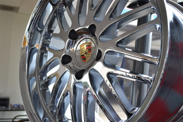 PORSCHE WHEELS/RIM 986 987 BOXSTER S SPYDER 987c CAYMAN R Chrome - 19" - Image 4