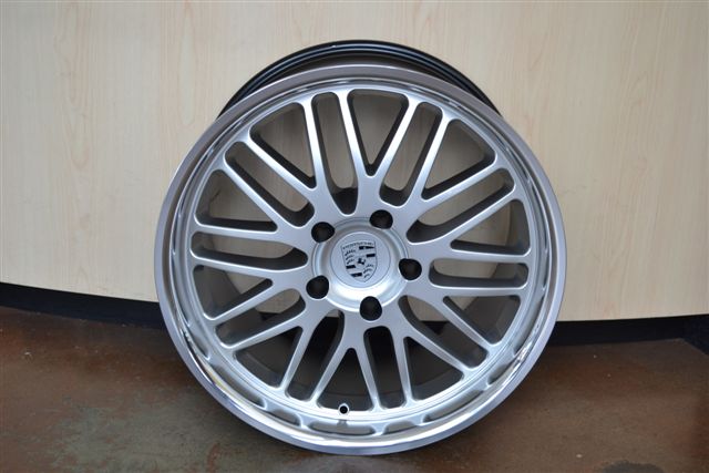 PORSCHE WHEELS/RIM 911 CARRERA TARGA 4S C4S TURBO S CABRIOLET 996/997 Hyper Silver - 19" - Image 2