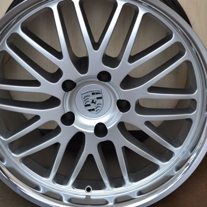PORSCHE WHEELS/RIM 911 CARRERA TARGA 4S C4S TURBO S CABRIOLET 996/997 Hyper Silver - 19"