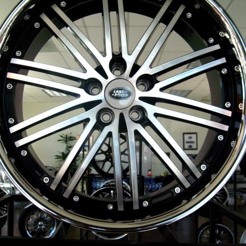 WHEELS/RIM RANGE ROVER HSE SPORT SUPERCHARGED LR3 Diamond Cut / Chrome Lip - 22"