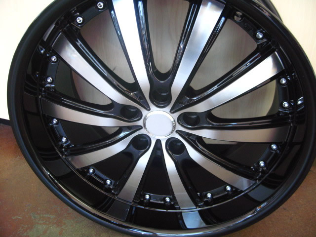 BMW WHEELS/RIM E85 E89 Z4 Z8 335i 335d 335xi Machine Face / Black Lip 19" - Image 3