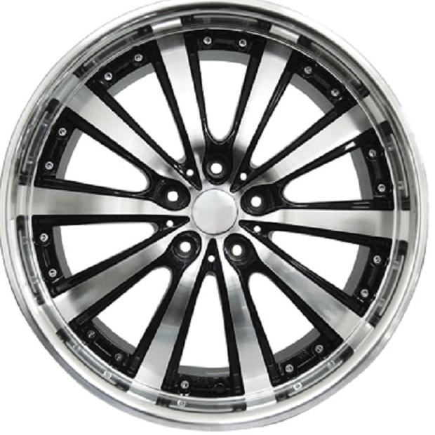 BMW WHEELS/RIM E85 E89 Z4 Z8 335i 335d 335xi Black / Machine Face / Stainless Chrome Lip 20"