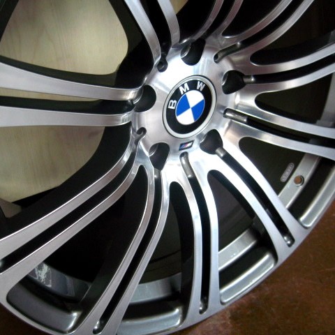 BMW WHEELS/RIM 328i 328xi 330i 330ci 330xi X3 Machine Face / Gunmetal 19" - Image 7